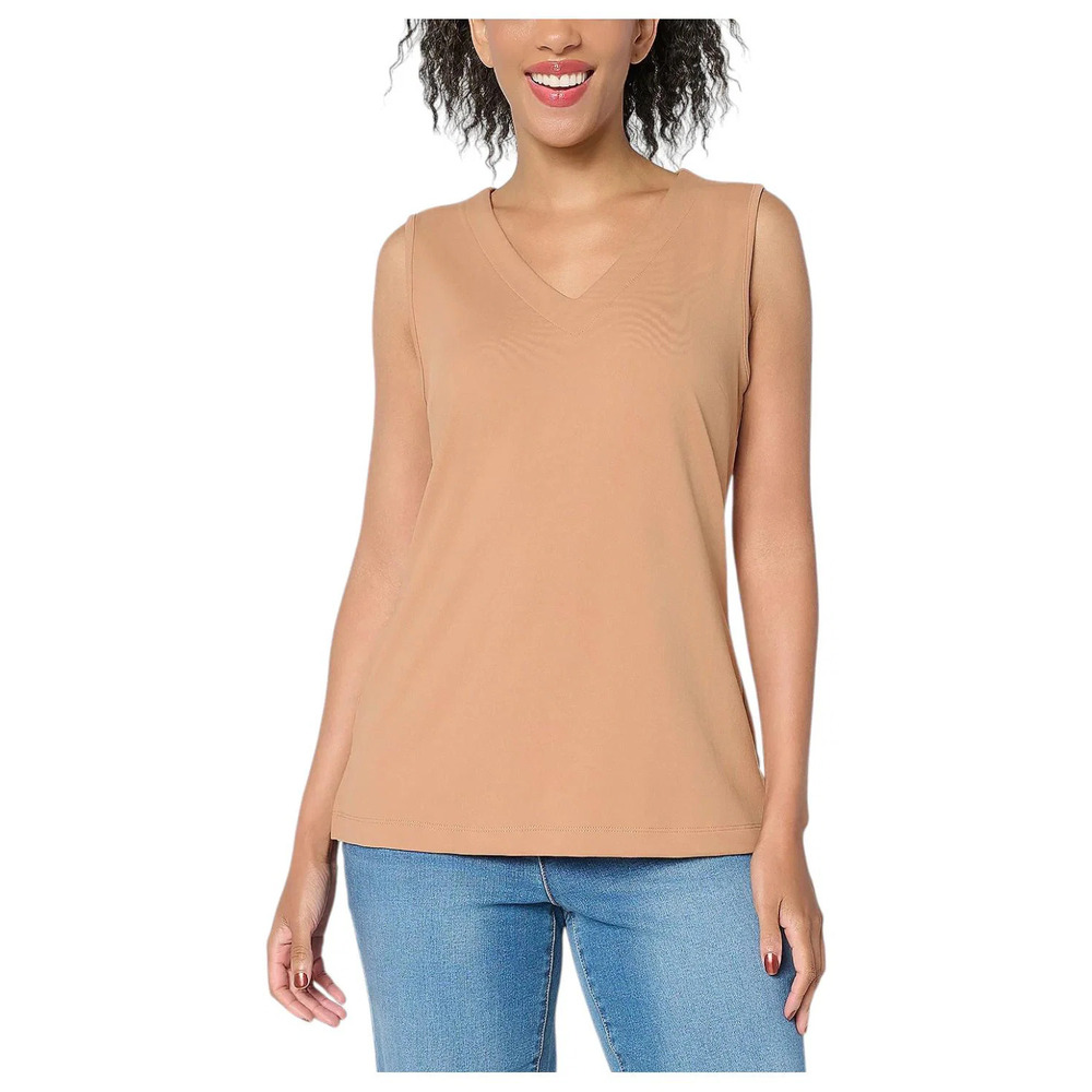 Brandis Women's Out Loud Smooth Criminal V-Neck Tank Top KntckyBourbon - Regular